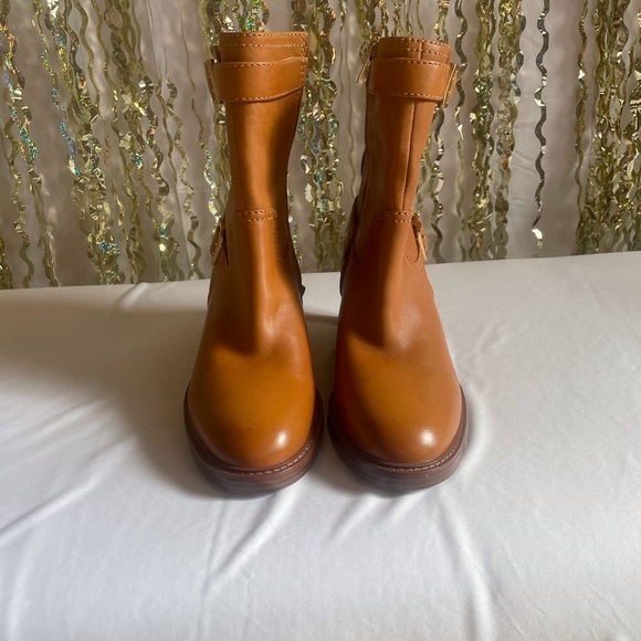 Vince Brown Heeled Boots - Picture 9 of 9